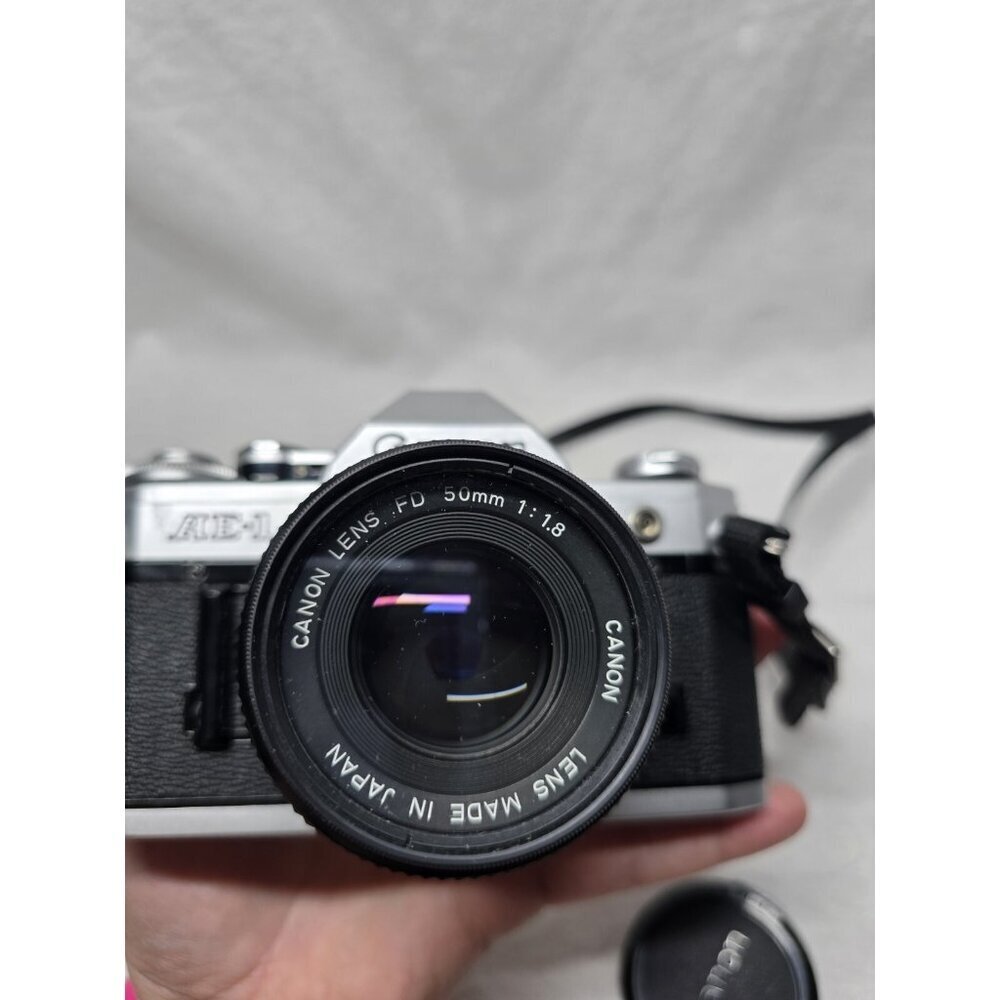Canon AE-1 35mm Film Camera Canon 50mm Lens- NOT TESTED - Picture 15 of 16